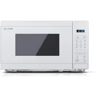 Sharp Four à micro-ondes combiné à surface plane YC-MG02E-C 20 L 800 W Blanc