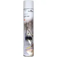 Durable Spray de marquage au sol DURALINE, contenu 750 ml, blanc similaire à RAL 9003