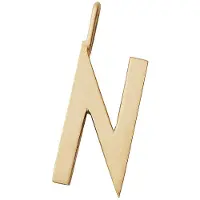 Design Letters Pendentif or