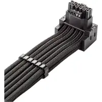 Cablemod C-Series Pro Anschlusskabel - Variante A, 90°, 16-Pin zu 2x8-Pin PCIe, schwarz (PCIe)