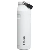 Stanley The AeroLight IceFlow Bottle Flip Straw 2.0 36oz, Chalk 10-12111-0267 bouteille thermos avec paille, 1.06L