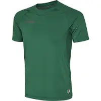 Hummel T-Shirt fonctionnel gris / vert