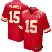 Nike Maillot NFL Kansas City Chiefs Mahomes #15 Homme - Rouge, Rouge