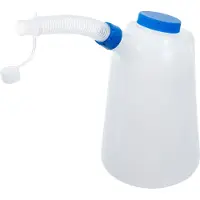 Bgs 9943 Pot de remplissage avec bec verseur flexible et couvercle 3 litres