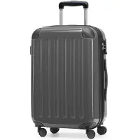 Hauptstadtkoffer - Alex - Handgepäck Koffer für jede Airline, 4 Rollen, 15% mehr Volumen , 55 cm, max. 42 Liter,Graphit