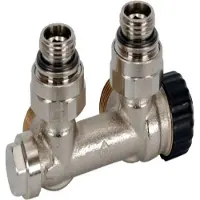 Heimeier Vanne thermostatique pour radiateur de salle de bain, IG 1/2 pouce, 1 pièce.