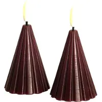 Sirius Home Dekoracja świąteczna Laura Tree, 2 pcs. Ø5,7x8cm, Bordeaux (2x)