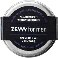 Zew For Men 2-in-1 Shampooing et après-shampooing au charbon de bois, 15 ml