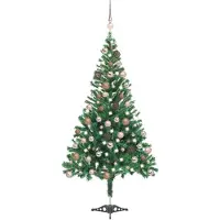 vidaXL Boules lumineuses pour sapin de Noël artificiel, 120 cm, 230 branches