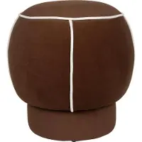 White Label Stool Marina Red (45 x 48 cm)