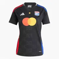 Adidas Maillot extérieur Olympique Lyonnais Femme 24/25 Noir