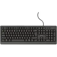 Trust TK-150 clavier Bureau USB QWERTZ Allemand Noir