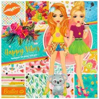 Creative Craft Lab Besties Design Blok Happy Vibes, 20 vellen