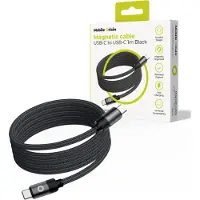 Mobile Origin Câble magnétique original breveté USB-C vers USB-C 1m, noir