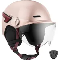 CASR LED GLOW Casque avec LED intégrées taille L - Rose