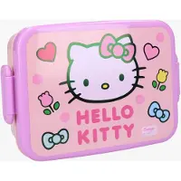 Hello Kitty Boîte à déjeuner Hello Kitty « Lunch Bunch » 16 cm, Lunch box, Multicolore