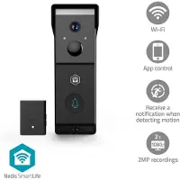 Nedis Wificdp31bk Full Hd 1080p Video Intercom Clair