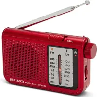 Aiwa Rs-55 Portable Radio Argenté One Size / EU Plug 220V