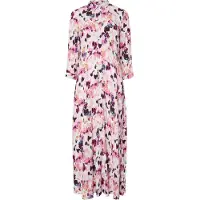 Y.A.S Savanna Long Shirt 3/4 Sleeve Long Dress Multicolore XS Femme