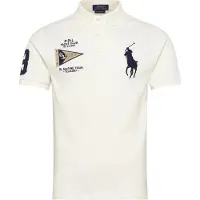 Ralph Lauren T-Shirt beige / bleu foncé / blanc