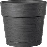 Deroma Vaso Save R Anthracite à réserve d'eau 48cm
