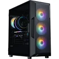 Zalman Boîtier PC (sans alimentation) - i3 NEO V2 - I3NEOV2FRGBBK - Moyen tour - Format ATX - Noir