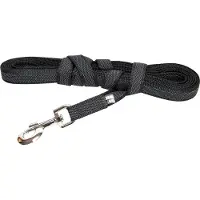 Julius-K9 Rubberized Dog Leash 20 Mm Noir 20 mm x 5 m