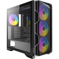 Antec AX-1000 ARGB Case Middle Tower E-ATX Vetro Temperato 3x140mm ARGB