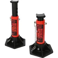 Ks Tools Support en aluminium performance, 3000 kg, par paires (3000 kg, 26 - 39 cm)