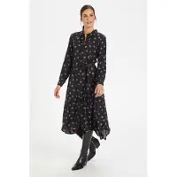 Kaffe Robe 'Oline' marron / noir