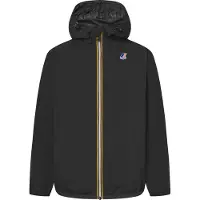 K-way - Veste coupe-vent imperméable et compactable - Le Vrai 4.0 Claude Black Pure - Taille XS - Noir