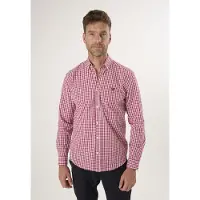 Felix Hardy Chemise bordeaux / blanc