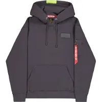 Alpha industries Red Stripe Hoodie Gris M Homme