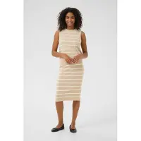 Kaffe Tops en tricot 'Lizza' beige chiné / blanc