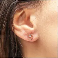 Cai Boucles d'oreilles or rose