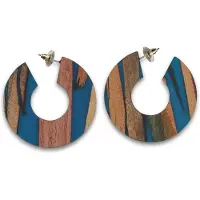 Steuer Boucles d'oreilles mélange de couleurs