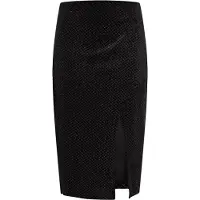 Faina Jupe or / noir