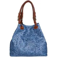 Gave Lux Sacs à main bleu roi / marron