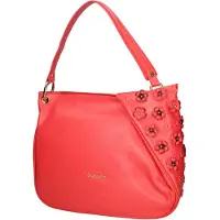 Braccialini Sac à Épaule Femme Cuir Véritable Blanc, , Noir, Rouge Bianco UNICA 37x34x10 cm B17242-BIANCO
