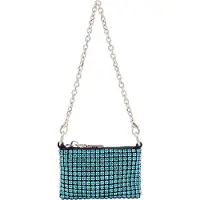 Faina Sac à bandoulière turquoise