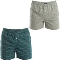 Abanderado As00100 Essentials Printed Cotton With Open Fly Boxers 2 Units Beige L Homme