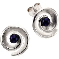 Zeeme Boucles d'oreilles argent