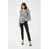 Kaffe Chemisier 'Lea' noir / blanc