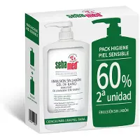 Sebamed Emulsion Without Soap Bath Gel 2 X 750ml Clair Enfants