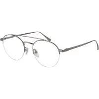 WEB EYEWEAR Lunettes de vue homme - - Titane - 51/20/145 - Ruthénium brillant - Montures cerclées - Style casual - Forme ronde