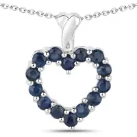 Vira Jewels Chaîne bleu / blanc