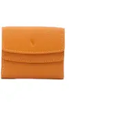 Sergio Valentini Portefeuille pour hommes en cuir véritable avec bouton-pression,