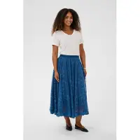 Cream Jupe 'Luanna' bleu foncé