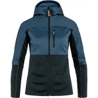 Fjällräven Abisko Trail Hoodie Fleece Bleu L Femme