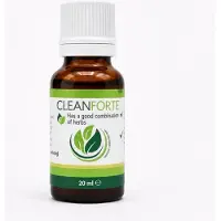 GLOBAL D LTD CleanForte – Gouttes pour favoriser la digestion et le bien-être – 20 ml
